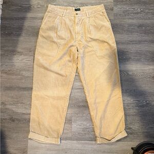 Dockers Men's Light Tan Corduroy Pants